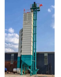 Máy sấy ngô tự động 20 tấn/mẻ, máy sấy lúa gạo cho gạo ở Kenya, linh kiện hộp số, động cơ, bạc đạn - Product Image 3