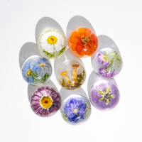 Fleurs séchées pour artisanat en résine, presse-papiers floraux, spécimens en acrylique, fleurs séchées en résine époxy pour souvenirs en résine