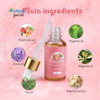 Huile essentielle de fraise Furuize en gros, huile de yoni, huile de resserrement vaginal, blanchissante, antibactérienne, restaure l'équilibre du pH