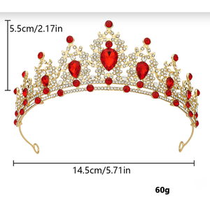 <span class=keywords><strong>มงกุฎ</strong></span>คริสตัลโลหะประดับเพชรสำหรับเจ้าสาวงานแต่งงานปี 2026 ขายส่ง<span class=keywords><strong>ราคา</strong></span>ถูกสำหรับราชินีงามงาม - Product Image 6
