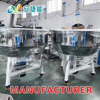 Miscelatore Verticale per Granuli di Plastica da 150kg a Super Grande Capacità, Miscelatore Verticale per Materie Prime Plastiche