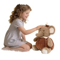 Jouet en peluche en fibre de polyester intelligent à IA transfrontalier, lapin compagnon pour maisonnette, avec vocalisation musicale, cadeau créatif pour enfants Yiwu