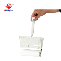 Benutzer definierter Klebstoff 30 60 90 100 Blatt Tränen papier 16cm breit klebrig große Tierhaar Fussel rollen für Boden teppiche Staub
