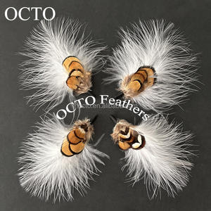 Hersteller 8-15cm Natürliche Fasanenfedern Kopfschmuck Accessoire Dekoration für Männer Frauen Cowboy Fedora Hüte Handgefertigte Federn - Product Image 2