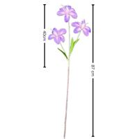 Bunga Lily Buatan Sutra Sentuhan Asli Buatan Tangan Grosir, Tangkai Panjang, Modern untuk Dekorasi Rumah, Dekorasi Lorong Pernikahan