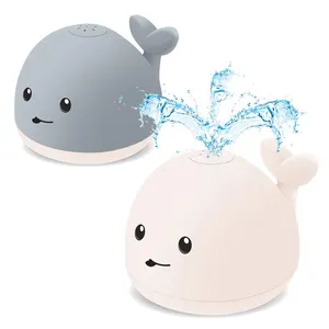 Juguete de Baño para Bebés, <span class=keywords><strong>Ballena</strong></span> con Rociador de Agua Automático por Inducción y Luz, Juguete de Baño para Verano, Superventas - Product Image 1