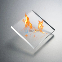 Verre trempé haute clarté résistant au feu pour applications solaires et hôtelières, musées et halls d'exposition