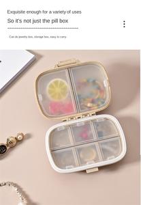 Scatola Portatile per Pillole, Organizzatore Giornaliero di Medicinali per 7 Giorni, Portapillole da Viaggio - Product Image 2