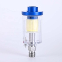 Neuer Hochdruck 1/4'' Wasser-Öl-Separator Inline-Luftschlauchfilter Feuchtigkeitsfänger für Kompressor-Sprühdruckpistole Pneumatische Teile