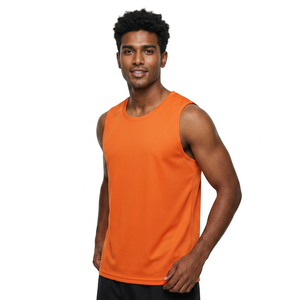 For Men Basketball Jerseys Shirts Sleeveless High Quality Sublimation Printed High Neck Polyester Breathable Quick Dry - Product Image 1