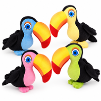 Mardi Gras Karneval Plüschtier-Mix 40 Stück Lila Grün Gold Kuscheltiere Großpackung für Umzug und Party-Geschenke