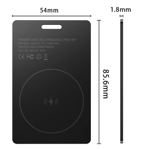 Étui de suivi GPS anti-perte Vision <span class=keywords><strong>pour</strong></span> Air Tags avec Wi-Fi, suivi en temps réel, batterie de secours, compatible iOS - Product Image 4