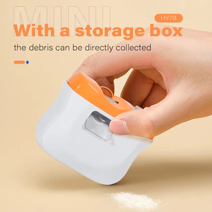 Coupe-ongles et lime à ongles électriques Jumon avec fonction de polissage et lumière, rechargeable, en plastique, à large ouverture de mâchoire, pour manucure adulte - Product Image 3