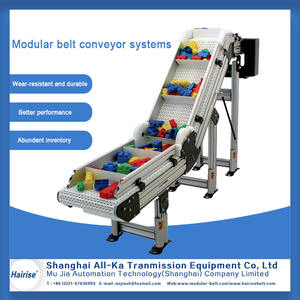 Konveyor Belt Modular Plastik untuk Kotak dari Produsen | Jalur Pengiriman Makanan dengan Konveyor Bermotor yang Kuat dan Tahan Lama - Product Image 6