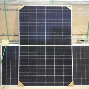 แผงโซลาร์เซลล์ Jinko N-Type Monocrystalline 580W 182มม.x182มม. แบบ Half-Cut Cell 144 เซลล์ ด้านเดียว - Product Image 1