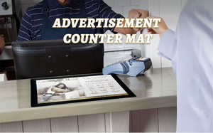 إطار صور مخصص مع حامل للملصقات وجيوب للصور على الطاولة وحصيرة مكتب مقاومة للماء مع شعار - Product Image 3