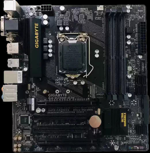New Intel Desktop Computer Motherboard B250M-D3H DDR4 SATA 64GB Single Channel Dual PCI for M.2 Printer Port Micro-ATX Package