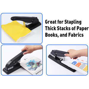 <span class=keywords><strong>Engrapadora</strong></span> Grande Foska <span class=keywords><strong>de</strong></span> Alta Capacidad con Base Estable y Sin Atascos, 100/200 Hojas, con Grapas <span class=keywords><strong>de</strong></span> Alta Resistencia 23/6 - 23/24 - Product Image 2