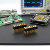 Conector de Contacto Pogo Pin de Latón de Precisión Personalizado con Resorte de 2.5mm de Altura
