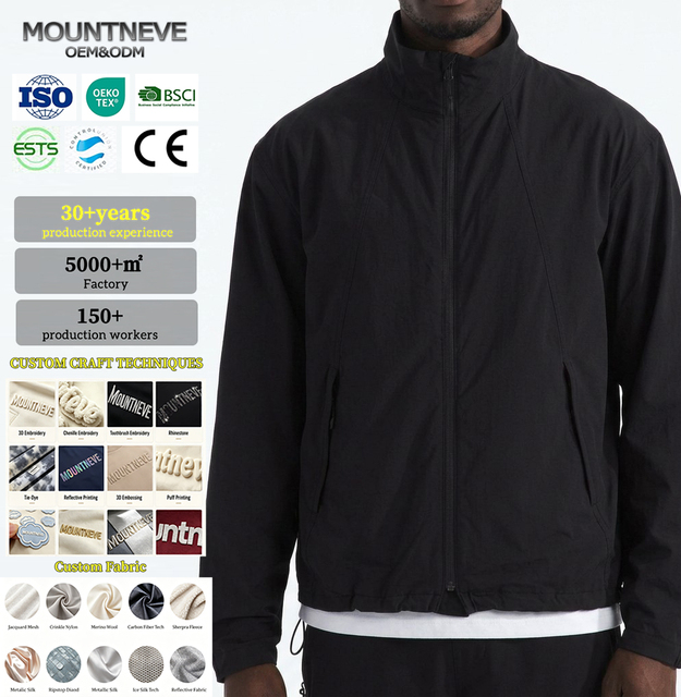 Packable Windbreaker Foldable Jacket Lightweight Easy Carry Emergency Rain Custom Mens OEM Manufacturer Wholesale Travel Hiking