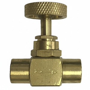 เข็มวาล์ว1/4นิ้วแบบอินไลน์พร้อมโครงสร้างมุมสำหรับสื่อน้ำมันทำจาก SS316 BSPP - Product Image 1