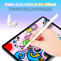 Stylet intelligent pour Apple Pencil 3ème génération 2026, avec rejet de paume magnétique, charge Type-C, pour écran tactile iPad