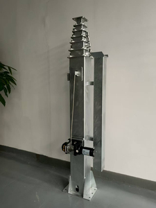 9 m feuerverzinkter Teleskopmast aus Stahl für mobile Lichtmasten, CCTV-Masten, Stromversorgungsanwendungen und Leuchtenheber - Product Image 2