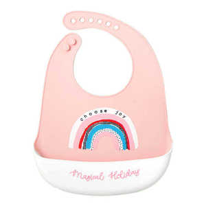 Babero de Silicona para Bebé, Impermeable, Suave, Color Personalizado, Delantal para la Hora de Comer de Niños Pequeños, Diseño 063, Logotipo Personalizado, Venta al por Mayor - Product Image 3