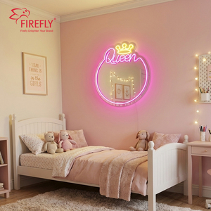 <span class=keywords><strong>Espejo</strong></span> con Letrero Luminoso de Neón de Alta Luminosidad con Letras de Neón para Decoración de Pared - Product Image 2