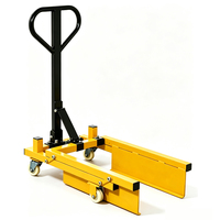 Carretilla Elevadora Hidráulica Manual para Cajas de Plástico, Contenedores de Almacenamiento, Manipulación en Taller, Carro Elevador de Palets