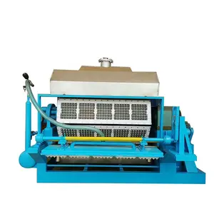 small paper pulp africa egg tray cell making machine manufacturing egg tray production line equipment price