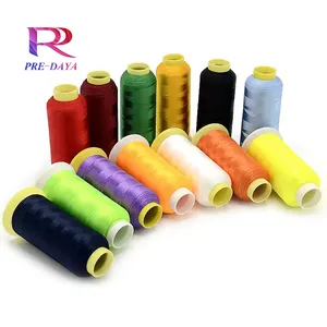 Hilo De Poliester Hilos Para Bordar Bordado Chất Lượng Cao Vàng Rayon Cầu Vồng Máy Tính Polyester Thêu Chủ Đề