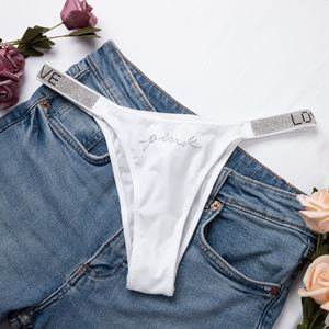 U355 2023 ropa kim loại nội thất chuỗi thongs cho cô gái <span class=keywords><strong>Spaghetti</strong></span> dây đai sexy G-<span class=keywords><strong>string</strong></span> quần lót - Product Image 6