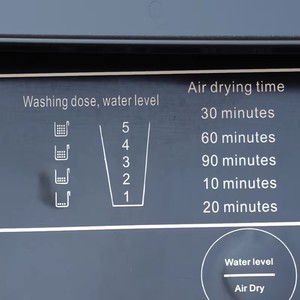 Lave-linge domestique entièrement automatique 18 kg avec sécheuse intégrée à haute température et pulsateur - Product Image 6