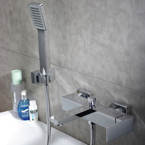 Phong Cách Mới Tắm <span class=keywords><strong>Mixer</strong></span> Treo Tường Built-In Vòi Hoa Sen Vòi Tắm Vòi Hoa Sen Bồn Tắm Máy Trộn Sets Với Diverter - Product Image 5