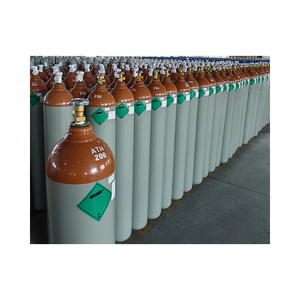 Bouteilles industrielles rechargeables haute pression de 10L, 20L, 30L, 40L, 50L pour <span class=keywords><strong>O2</strong></span>/oxygène, CO2/<span class=keywords><strong>H2</strong></span>/hydrogène, Hélium - Product Image 4