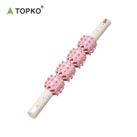 TOPKO Vente en gros logo personnalisé Fitness exercice corps Relax yoga corps pied jambe rouleau muscle bâton de massage