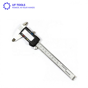 Pied À Coulisse numérique Vernier Jauge Micromètre Électronique Pied À Coulisse Numérique En Acier Inoxydable 150 Mm 6 "avec ÉCRAN LCD UF-1115Z CN;GUA - Product Image 1