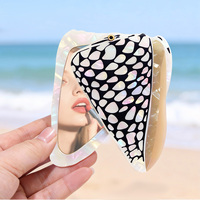 Miroir en acétate personnalisé, designs de coque sur mesure, miroir léger et durable, miroir mignon pour un style unique