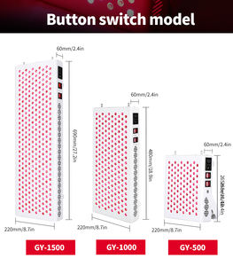 Panel Terapi Cahaya Merah Suyzeko 630/660/810/850/940nm 160mW/cm² Iradiasi Perangkat Kesehatan Tubuh Penuh - Product Image 1
