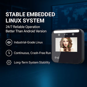 Serveur cloud WIFI TCPIP enregistrement du temps système de présence QR reconnaissance faciale machine de présence d'empreintes digitales - Product Image 5