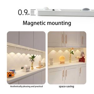 Luces Inalámbricas para Debajo del Gabinete con Sensor de Movimiento, Luces Interiores para Armarios, Luces Debajo del Mostrador para Cocina y Guardarropa - Product Image 2