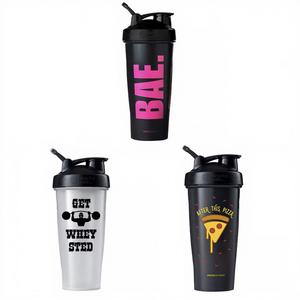 Borraccia da Palestra Madou da 600 ml in <span class=keywords><strong>Plastica</strong></span> Senza BPA con Logo Personalizzato per Acqua Bollente, <span class=keywords><strong>Shaker</strong></span> Proteico all'Ingrosso per Fitness e Sport per Miscelare Polveri - Product Image 1