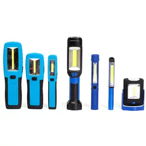 SMD COB系列塑料铝磁性发光二极管笔灯可调工作灯便携式发光二极管手电筒发光二极管工作灯