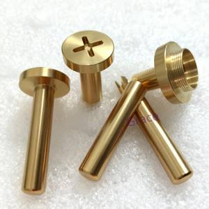 قطع نحاسية غير قياسية مصنعة بتقنية الخراطة CNC المخصصة، مقعد صمام من نحاس البريليوم - Product Image 6