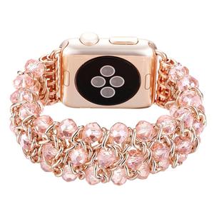 <span class=keywords><strong>Bracelet</strong></span> en acier inoxydable pour femme pour <span class=keywords><strong>Apple</strong></span> <span class=keywords><strong>Watch</strong></span> 8 bracelets de montre intelligents à bande ultra tressée pour 3 4 5 6 7 38/40/41/42/44/45/46/49mm - Product Image 5