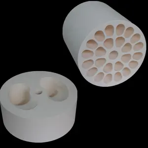 Ceramic Honeycomb High Purity Alumina Honeycomb Ceramic Tube 99