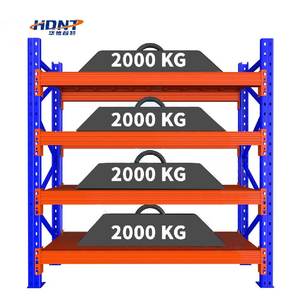 منتج جديد قابل للتعديل صناعي للأرفف الفولاذية لتخزين المرآب والمستودعات - Product Image 1