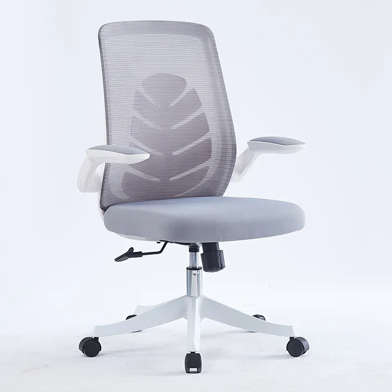 Novo design venda quente alta aquecida fantasia moderno escritório poltrona giratória barato computador escritório malha cadeira ergonômica mesa para escritório