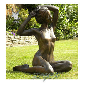 Diseño moderno Chica <span class=keywords><strong>de</strong></span> pie con pájaro Escultura <span class=keywords><strong>de</strong></span> bronce Figura <span class=keywords><strong>de</strong></span> jardín Escultura <span class=keywords><strong>de</strong></span> bronce Chica <span class=keywords><strong>de</strong></span> tamaño real Estatua <span class=keywords><strong>de</strong></span> bronce <span class=keywords><strong>para</strong></span> la venta - Product Image 1